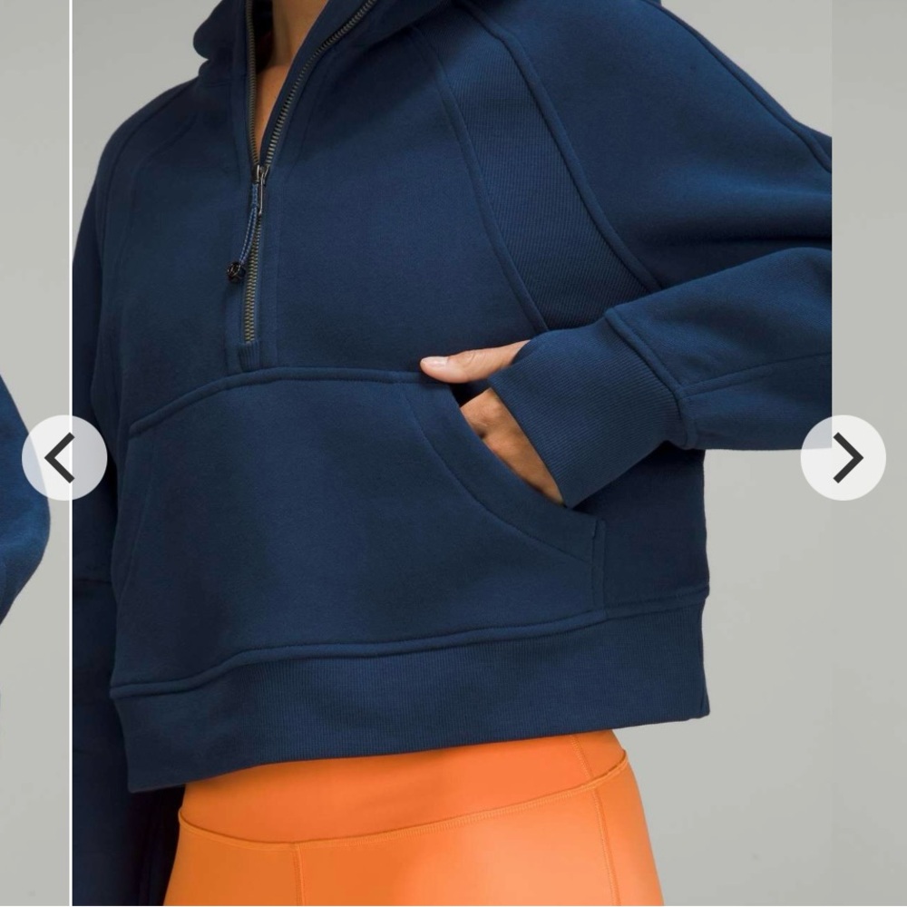 Lululemon Scuba Oversized Half Zip Hoodie